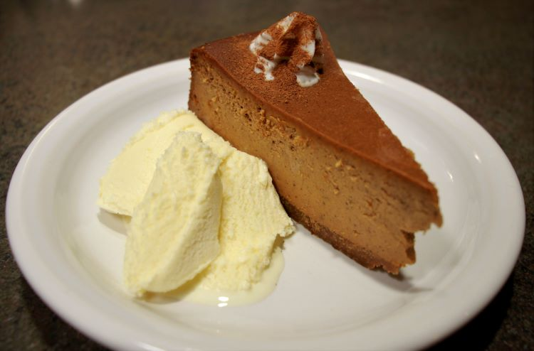 Creamy New York style Pumpkin cheesecake